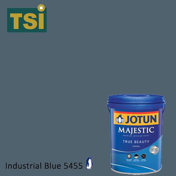 JOTUN MAJESTIC TRUE BEAUTY SHEEN 5455 INDUSTRIAL BLUE 1L*